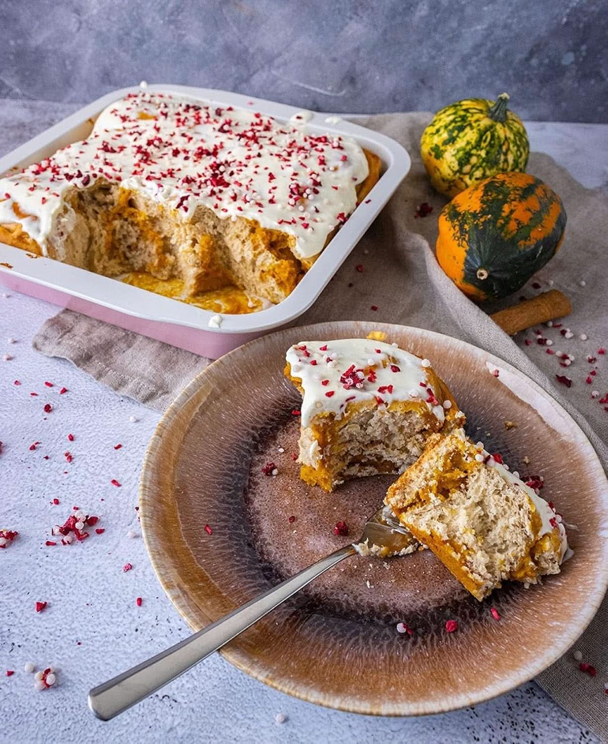 RUF rizschips, mesterséges adalékanyagok nélkül, gyümölcskeverék zabkáshoz és péksüteményekhez, gluténmentes, vegán, 15 grammos szórással Naty Shop