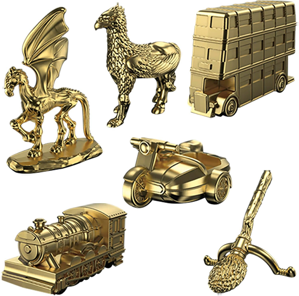 Monopoly Társasjáték Harry Potter Edition, családi játék 2-6 játékos számára, 8 éves kortól - német verzió