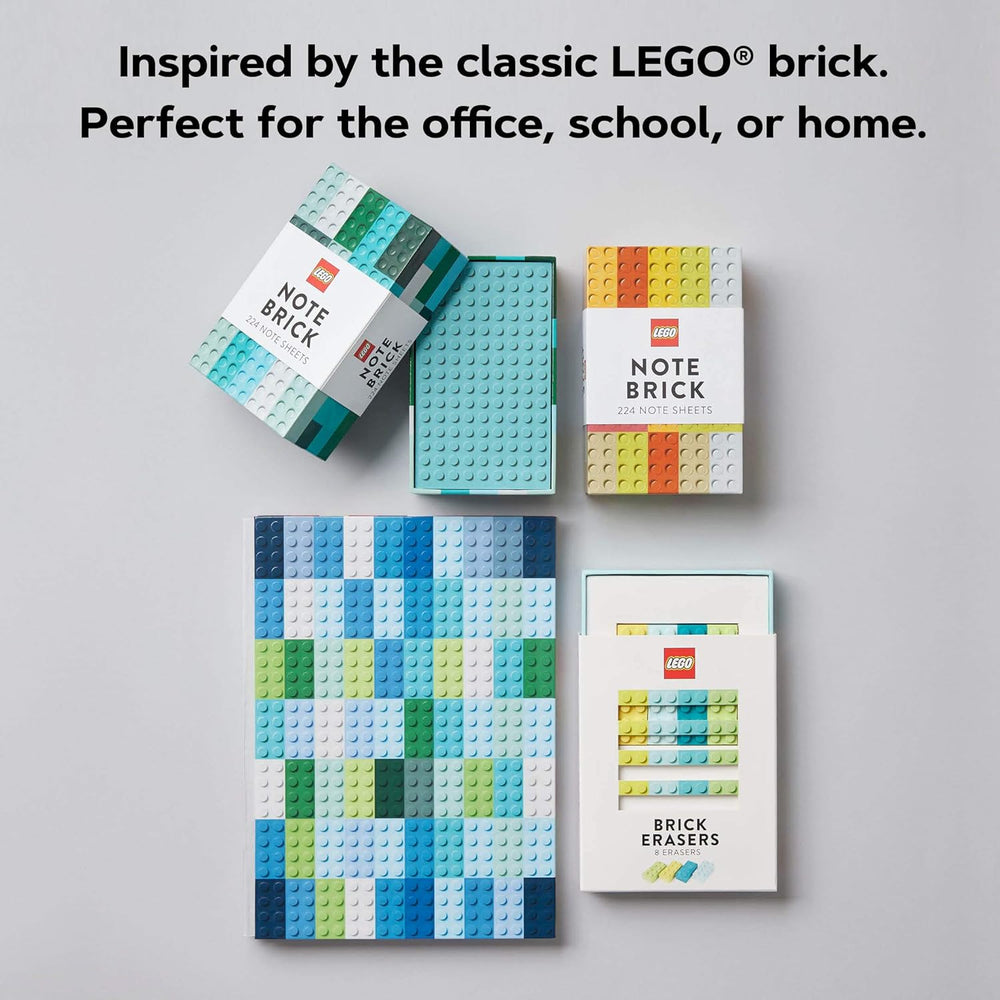 LEGO® jegyzetkocka (kék-zöld): 224 jegyzetlap (LEGO x Chronicle Books)
