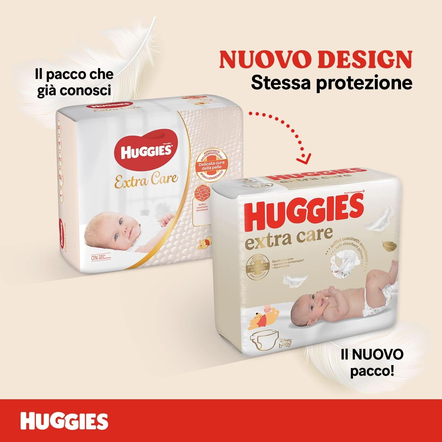 Huggies Baby, 2-es méret (3-6 KG), 24 pelenka Anya és Gyermek Naty Shop