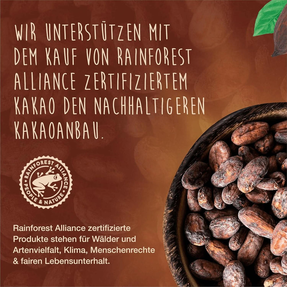 Caotina, kakaópor forró csokoládéhoz svájci fehér csokoládéval - a legjobb fenntartható és minősített kakaó (6 x 500 gramm) Cacao and Hot Chocolate Naty Shop