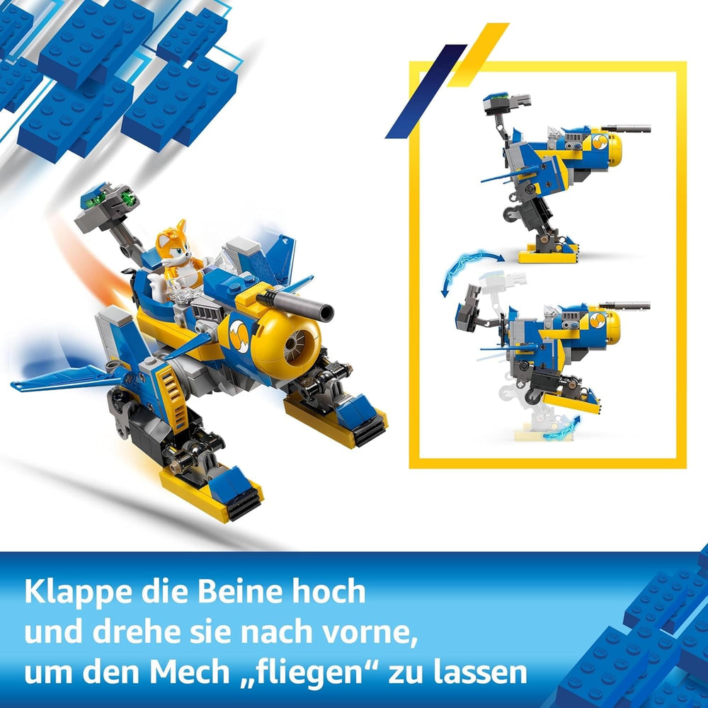 LEGO Sonic the Hedgehog Cyclone vs. Metal Sonic - Mechs gyűjthető játék 2 videojáték minifigurával - Ajándékötlet fiúknak és lányoknak 8 éves kortól és tinédzser játékrajongóknak 77002 Építőkészlet Besuche den LEGO-Store