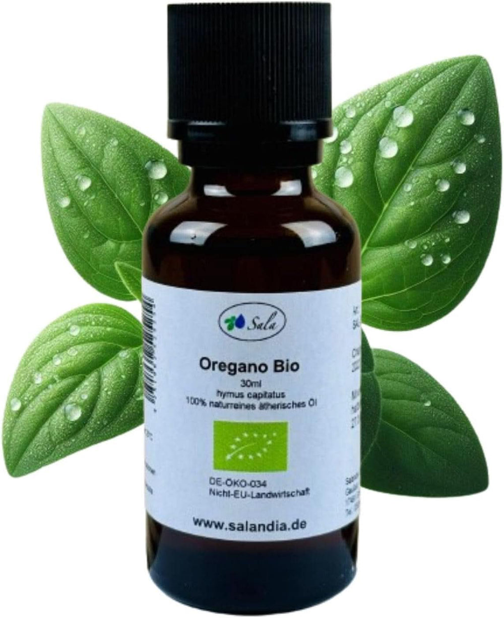 Oregano Oil Aroma Essential Oregano Oil BIO - Fogyasztásra - 100% természetes 30 ml Arome Naty Shop