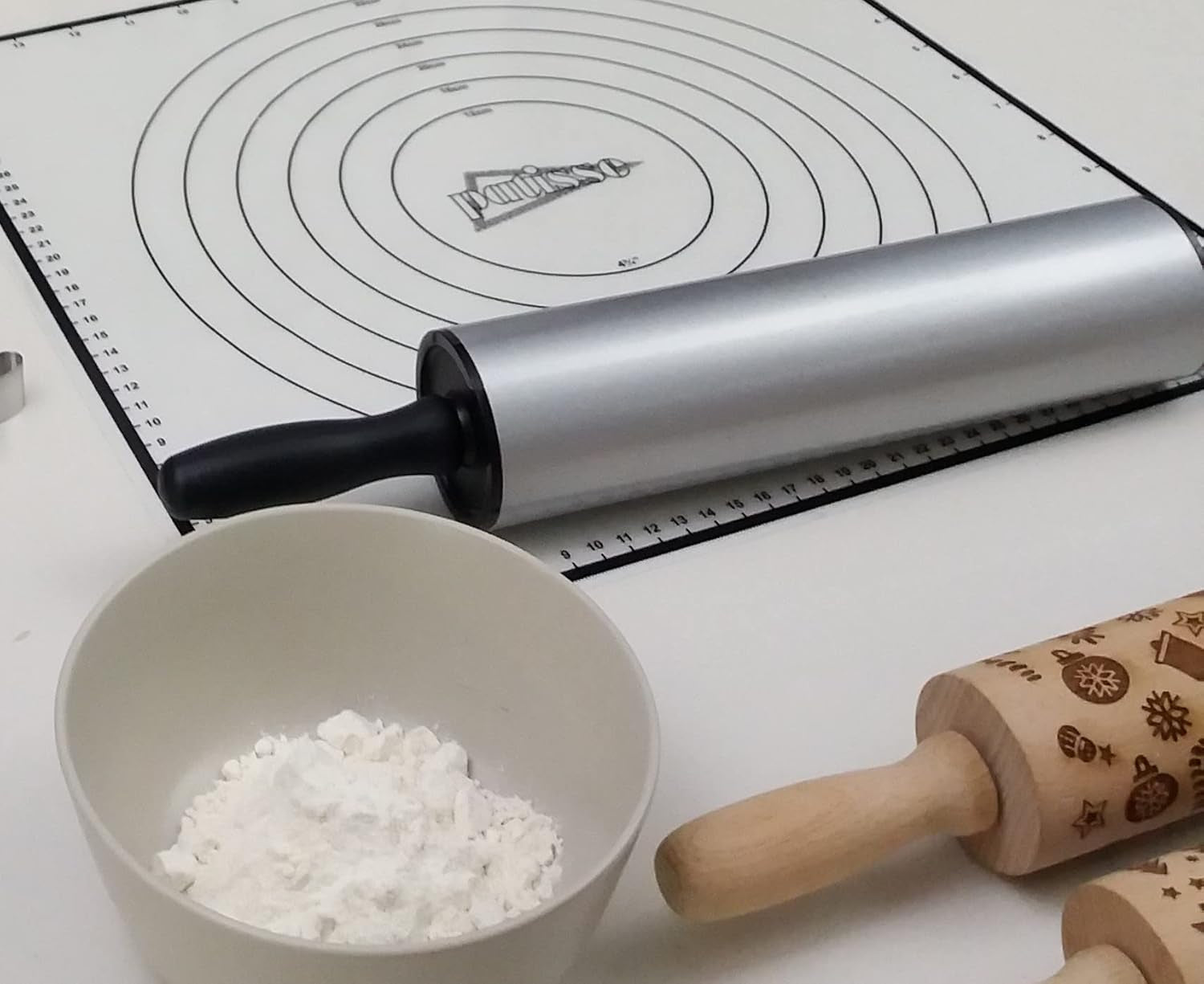 03650 Teigroller, Tapadásmentes 25 cm