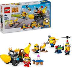 LEGO I – Simply Incorrigible 4 Minion and the Banana Machine I – Simply Incorrigible 4 Playset Kids Toy Minion Kreatív ajándék fiúknak és lányoknak 6 éves 75580 Építőkészletek Beuche den LEGO-Store Alapértelmezett cím