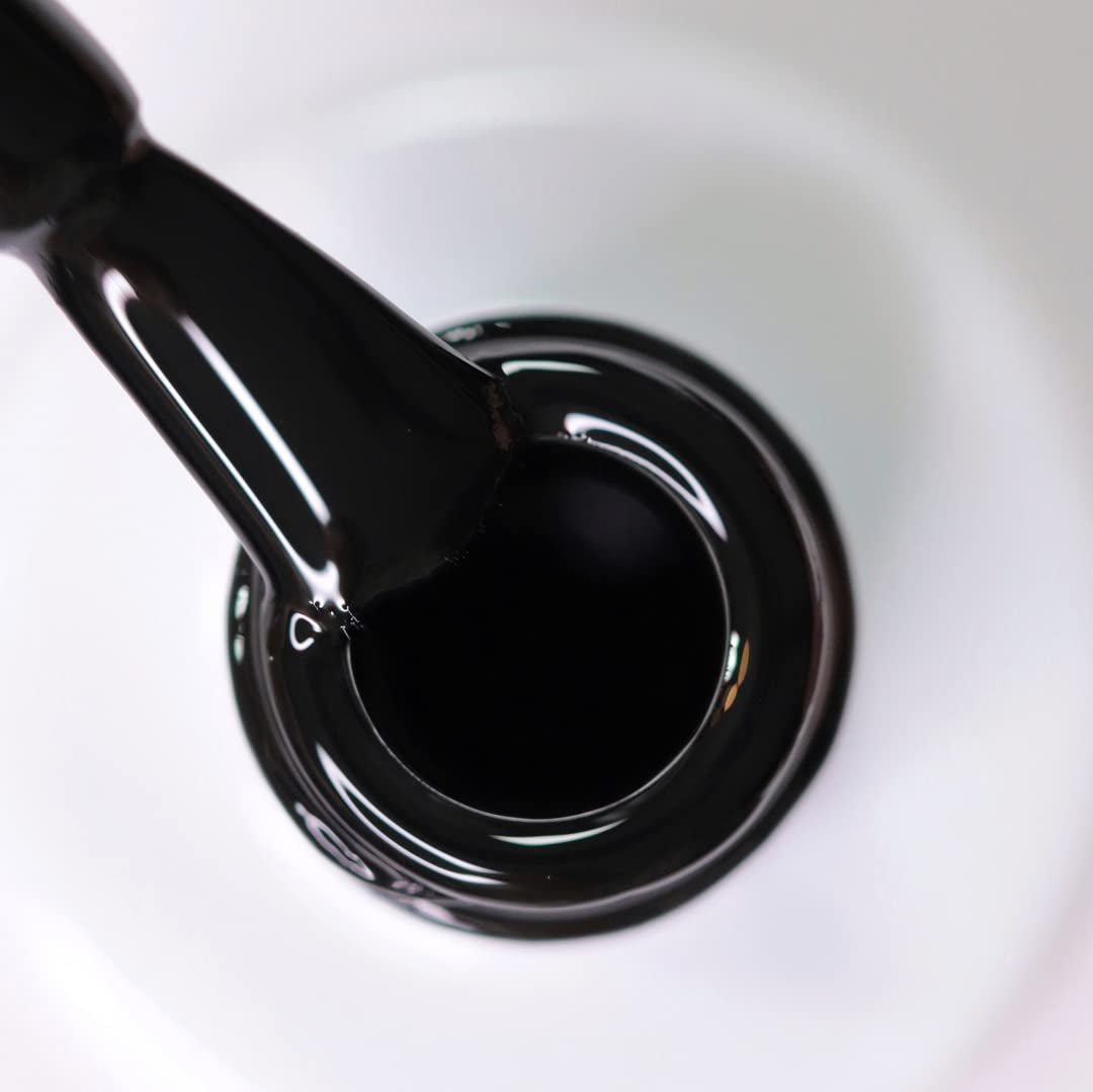 UV körömlakk alessandro Striplac Midnight Black – Finom és tartós – Könnyen eltávolítható a lehúzható eltávolítási technológiának köszönhetően – Vegán és cruelty-mentes – 8 ml