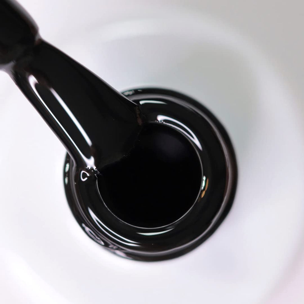 UV körömlakk alessandro Striplac Midnight Black – Finom és tartós – Könnyen eltávolítható a lehúzható eltávolítási technológiának köszönhetően – Vegán és cruelty-mentes – 8 ml