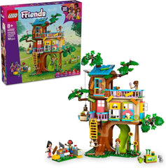 LEGO Friends faházépítő és játékkészlet szerepjátékhoz, Játékház 8 éves lányoknak, készlet 4 karakteres minifigurával és 2 állatfigurával, ajándékötlet gyerekeknek 42652 építőkészletek Besuche den LEGO-Store alapértelmezett cím