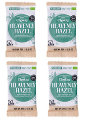 Organikus rúd - 4 részes mintavevő készlet / csodálatos fekete, mogyoró, pekándió karamell, sózott mandula / hozzáadott cukor nélkül, édesítőszer nélkül / VEGÁN, GLUTÉNMENTES ÉS FAIR TRADE / 4 x 70 g