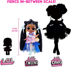 L.O.L. Meglepetés! Tweens Serie 3 Modepuppe – NIA Regal, 15 cm-es nagy Puppe mit Überraschungen Wilde Outfits, Accessoires und mehr Zum Sammeln Tolles Geschenk für Jungen Mädchen ab Jahren, 584087