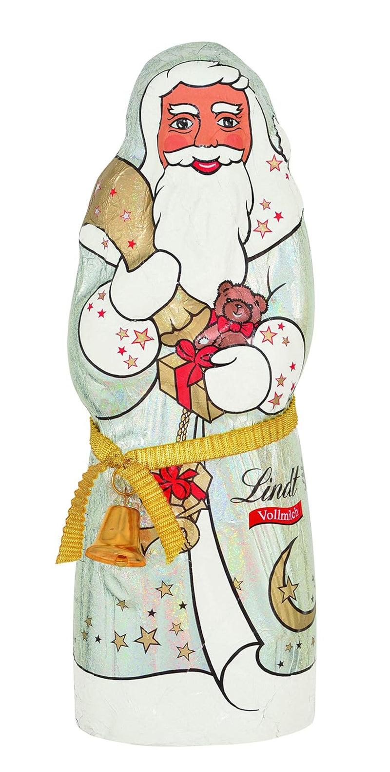 Lindt Santa Glamour, tejcsokoládé, új dizájn, 1 csomag (18 x 125 g)