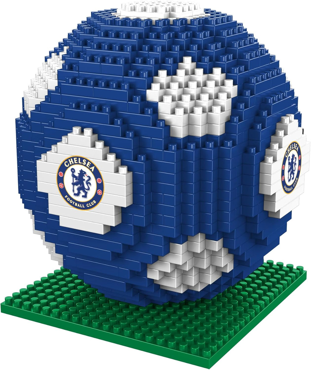 FOCO Offizielles Lizenzprodukt Manchester City FC BRXLZ 3D-Fußball-Konstruktionsspielzeug Modell Alternatív Teamfarbe