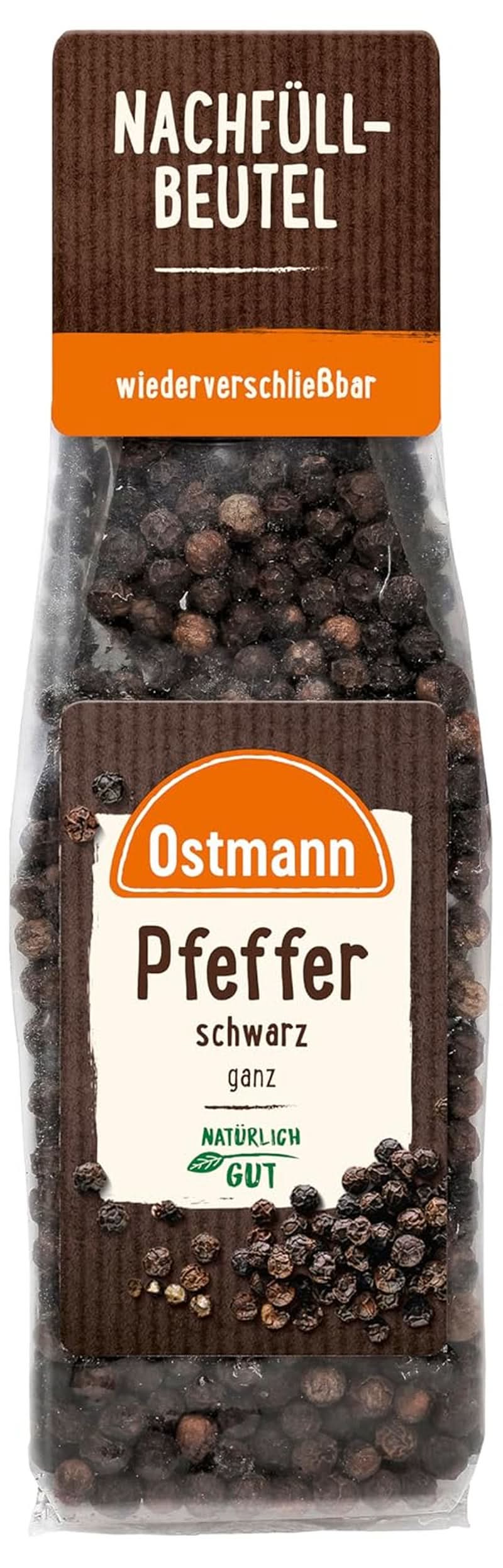 Ostmann szemes fekete bors (1 X 50 G) Fűszerek Naty Shop 50 gramm 1