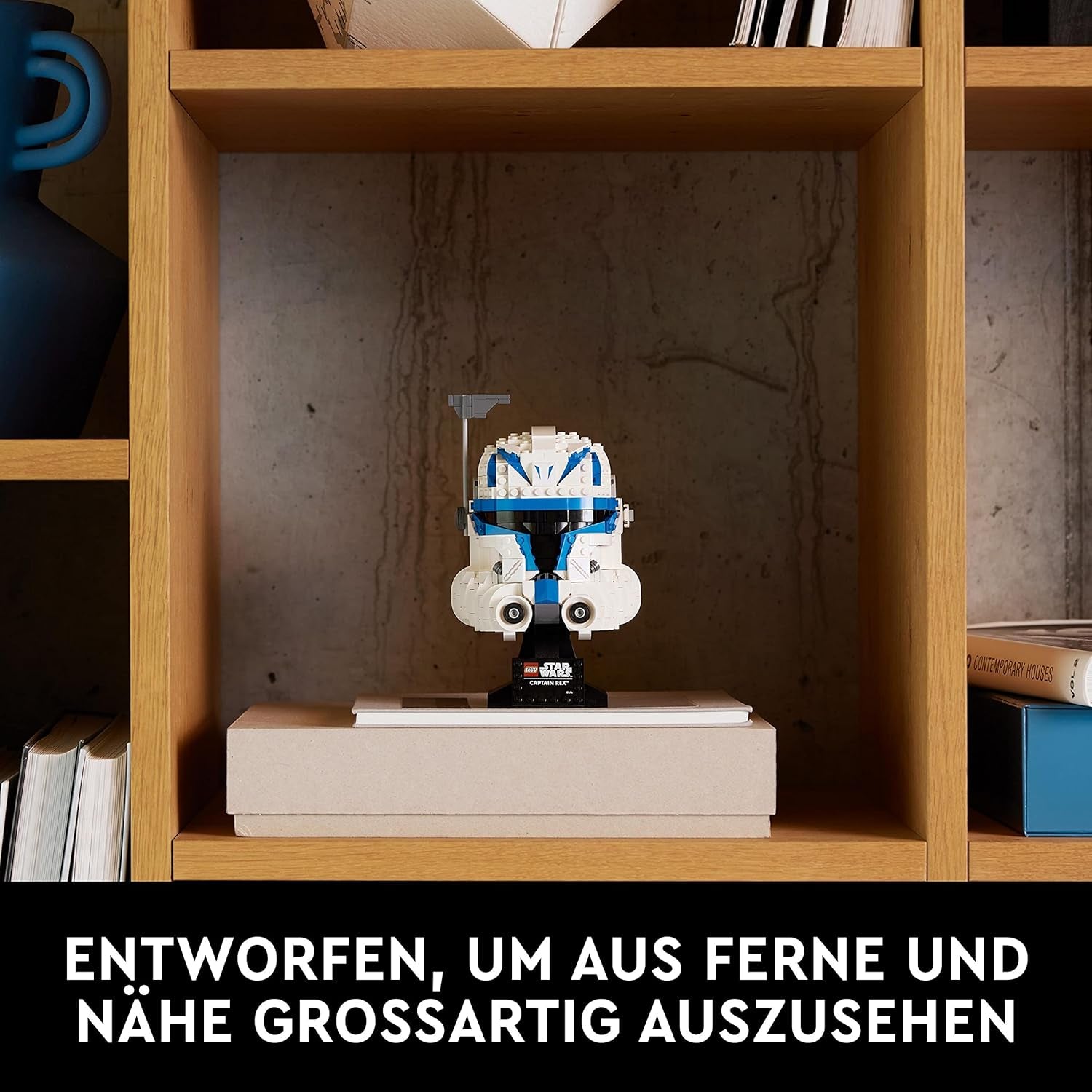 LEGO 75349 Star Wars Kapitány Rex sisakkészlet Clone Wars gyűjthető modell 2023 sorozat szuvenír darab és ajándékötlet építőkészlet Besuche den LEGO-Store