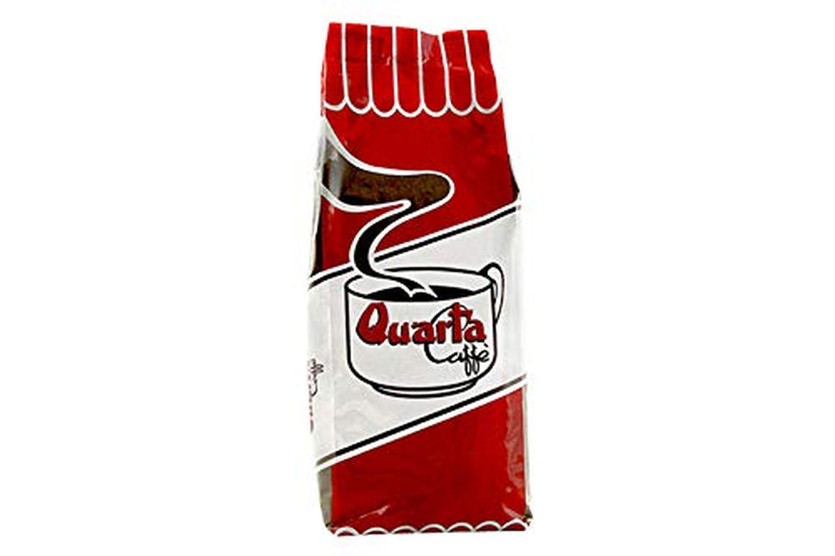 Cafea Rossa de a patra generație, măcinată – cafea arabică și robustă, 250 g, aromă puternică și intensă – 10 pachete a câte 250 g fiecare. Produsă în Apulia, Salento