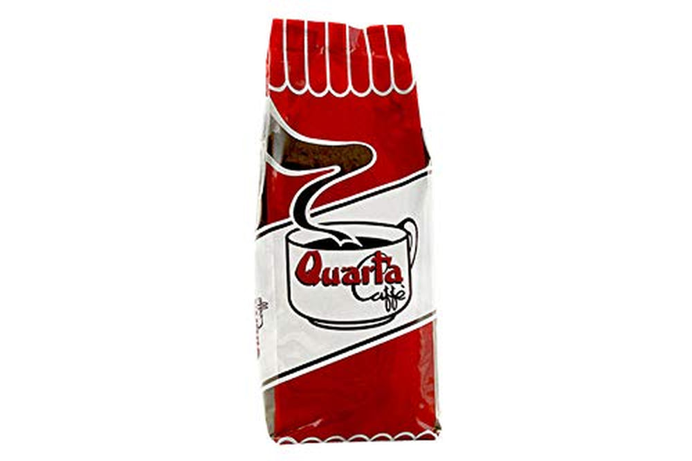 Cafea Rossa de a patra generație, măcinată – cafea arabică și robustă, 250 g, aromă puternică și intensă – 10 pachete a câte 250 g fiecare. Produsă în Apulia, Salento