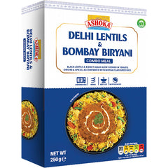 ASHOKA – Instant Delhi lencse és Bombay Biryani – (1 x 250 g)