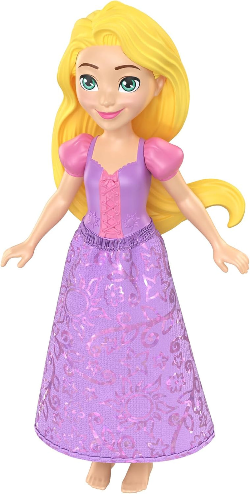 Prințesele Disney – HLW70 – Păpușă articulată, 9 cm – Rapunzel – Personaj