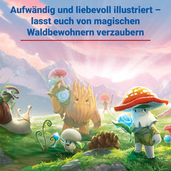 Ravensburger 27489 - Mycelia - Családi fedélzetépítő játék, társasjáték felnőtteknek és 9 év felettieknek - Egyszerű stratégiai játék 1-4 játékos számára