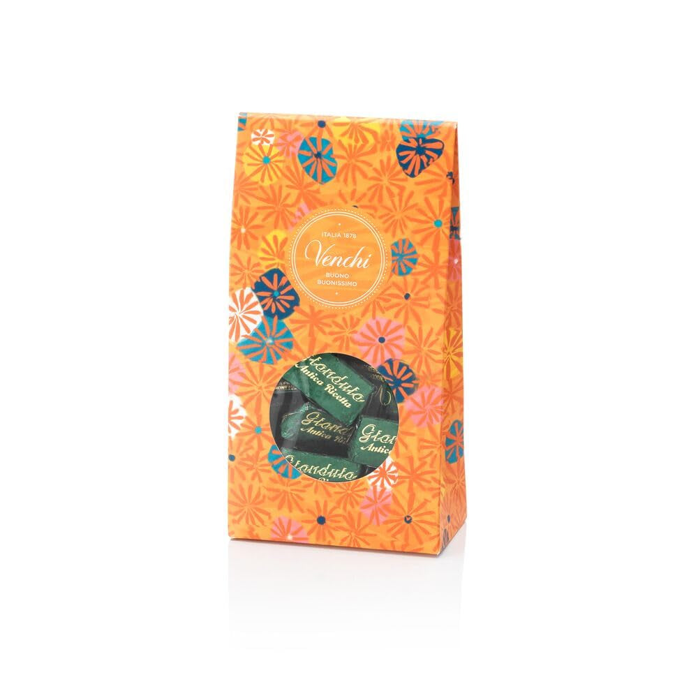 Venchi – Murrine kollekció – Gianduiotto Antica Ricetta csokoládé díszdoboz, 300g – OFJ Piemont erdei mogyoróval – Ajándékötlet – Gluténmentes