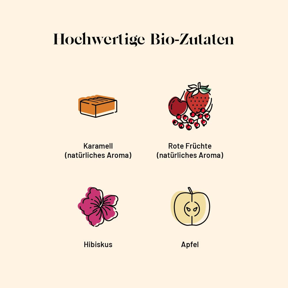 Kusmi Tea - Sweet Break - Ceai vrac organic cu hibiscus, plante și fructe - Aromă de fructe roșii și biscuiți - Ceai de fructe fără cofeină - Ceai vrac - Cutie metalică de 100 g pentru aproximativ 50 de cești