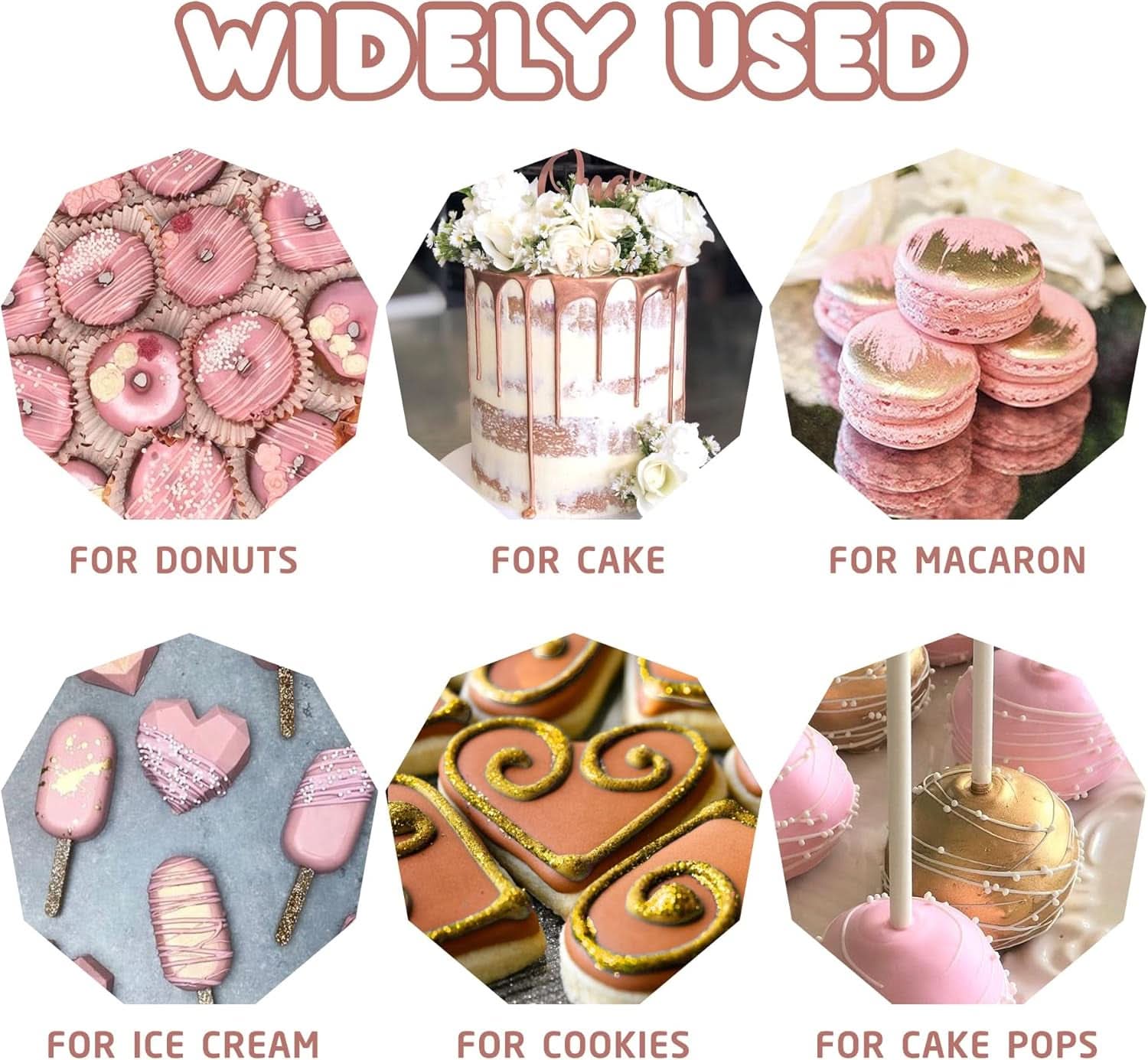 Folyékony ehető glitter, 60 ml Naty Shop