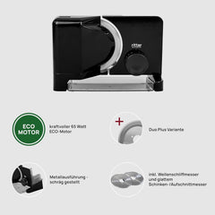 Ritter E 16 Duo plus Többfunkciós elektromos fémszeletelő és -vágó gép környezetbarát motorral, Németországban gyártott Aprítók és szeletelők Naty Shop