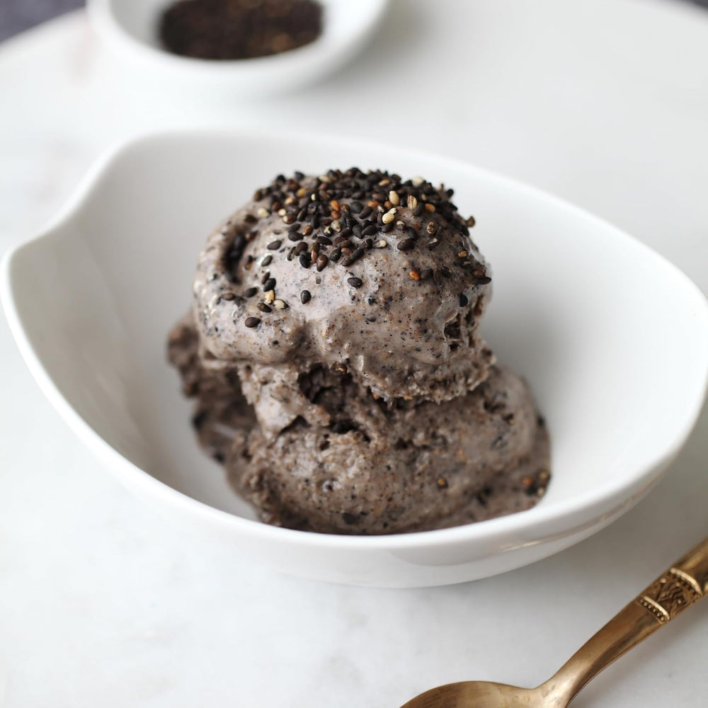 - Gerösteter schwarzer szezám 150g | Ballaststoffreich | Fehérjeforrások vegán | Reiches Aroma | Antioxidáns | Einfach streuen