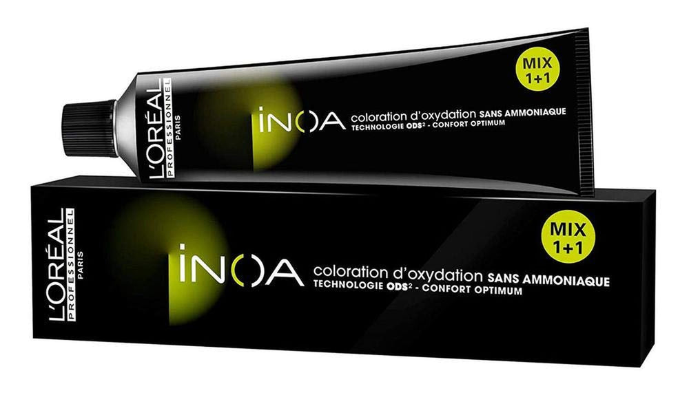 L'Oréal Professionnel INOA Colorație oxidativă fără amoniac 4 maro mediu, 1 pachet, (1x 60 ml)