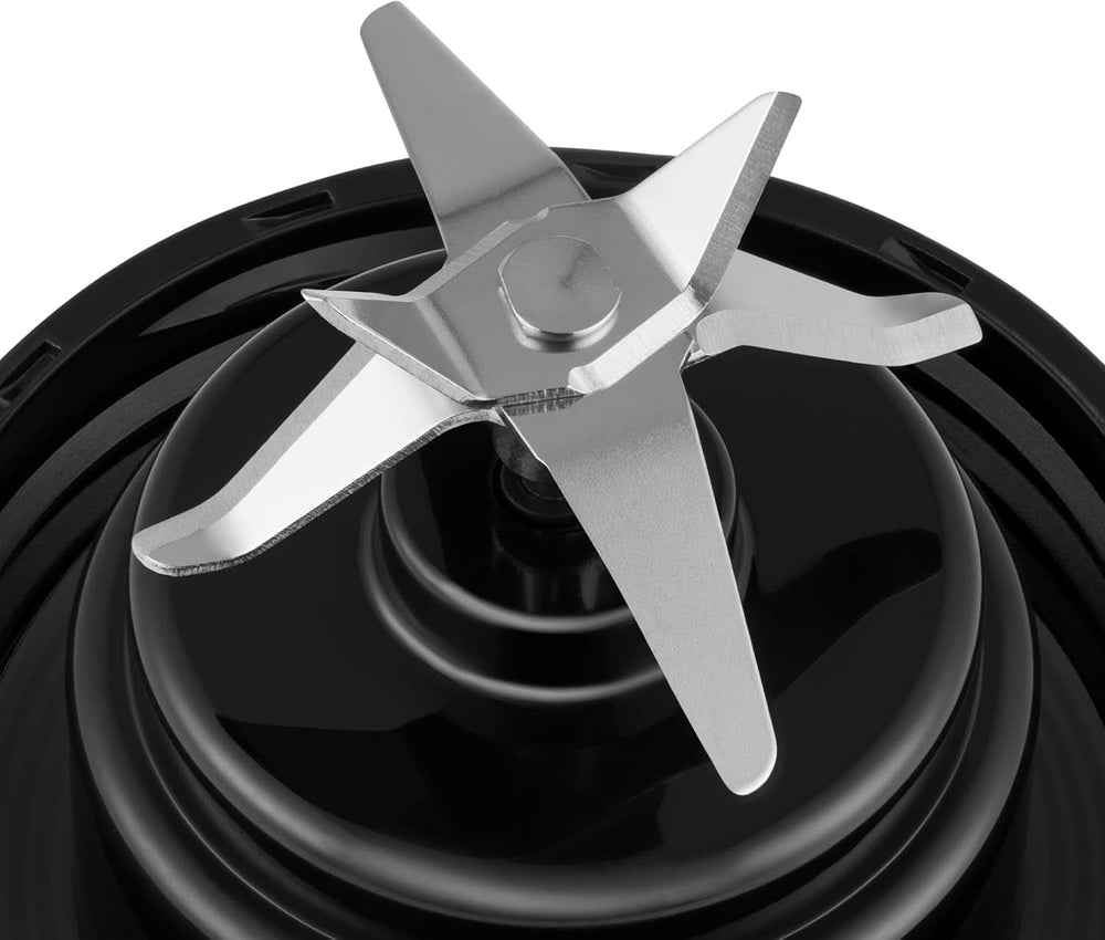 ZEEGMA Vitamine GO Tragbarer Mixer Für koktélok és turmixok 300 W, személyi turmixgép, mini mixer 450 ml Mit 6 Klingen, 2 Geschwindigkeiten Akku 5000 Mah, 25 Anwendungen Pro Ladung Mother Shop si Copilul Naty