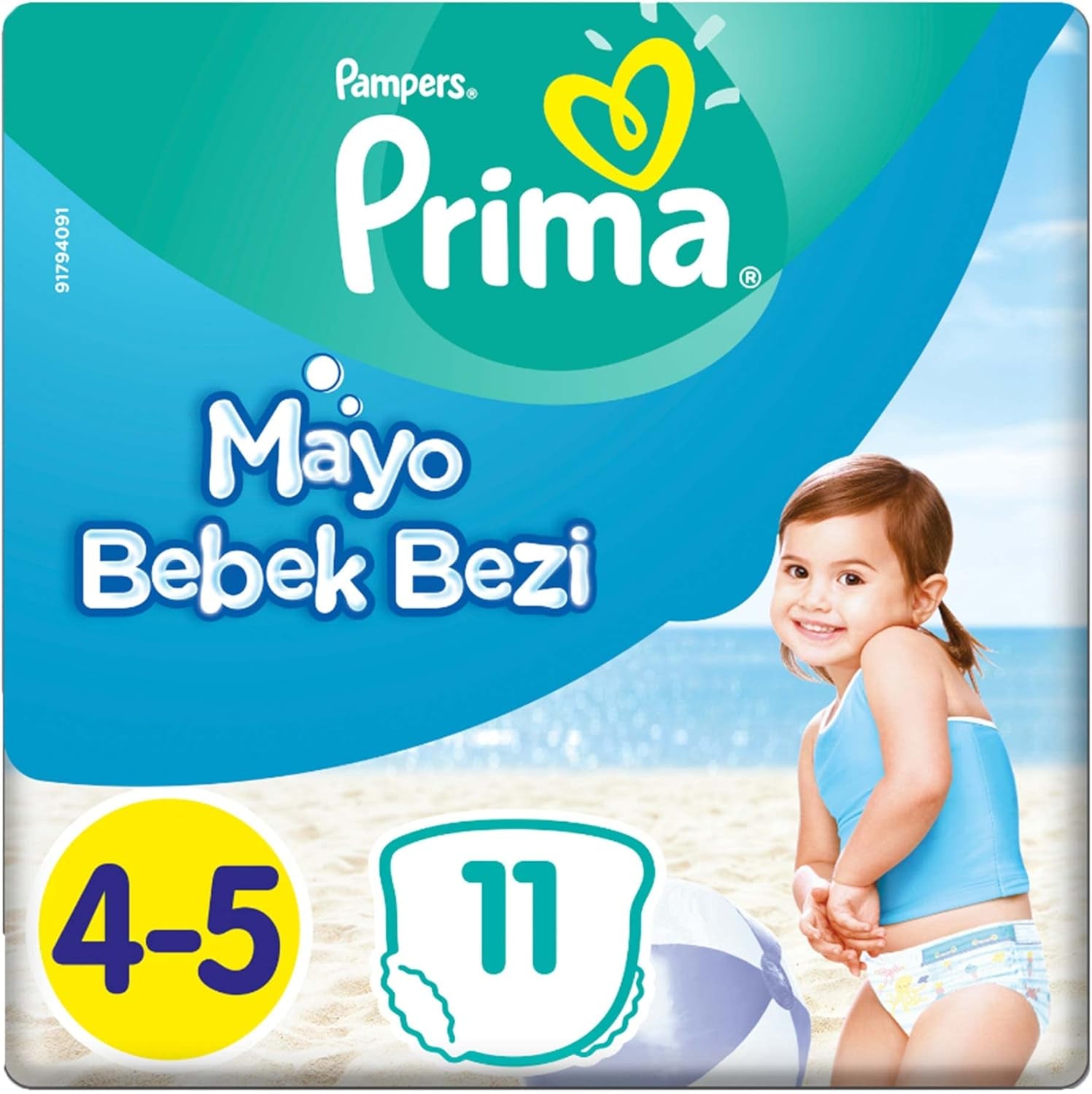 Pampers Splashers Baby Shark limitált kiadású eldobható úszópelenka 4-5, 11, 9kg-15kg, biztonságos védelem a vízben