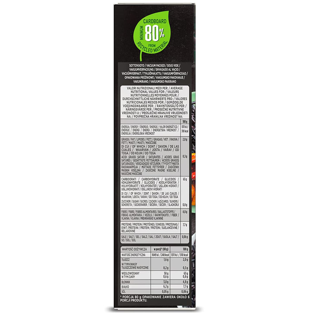 Scotti Fekete teljes kiőrlésű rizs Riso Nero Venere 500 g