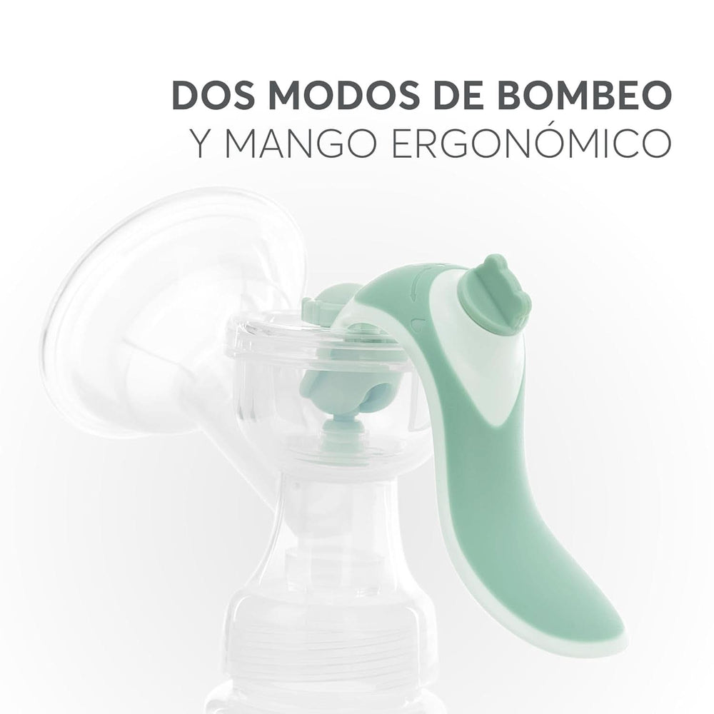 Kikkaboo ELSIE mellszívó, manuális 2 üzemmóddal, állítható szívóerő, puha szilikon csésze Tartozékok Étel és szoptatás Bebe Naty Shop