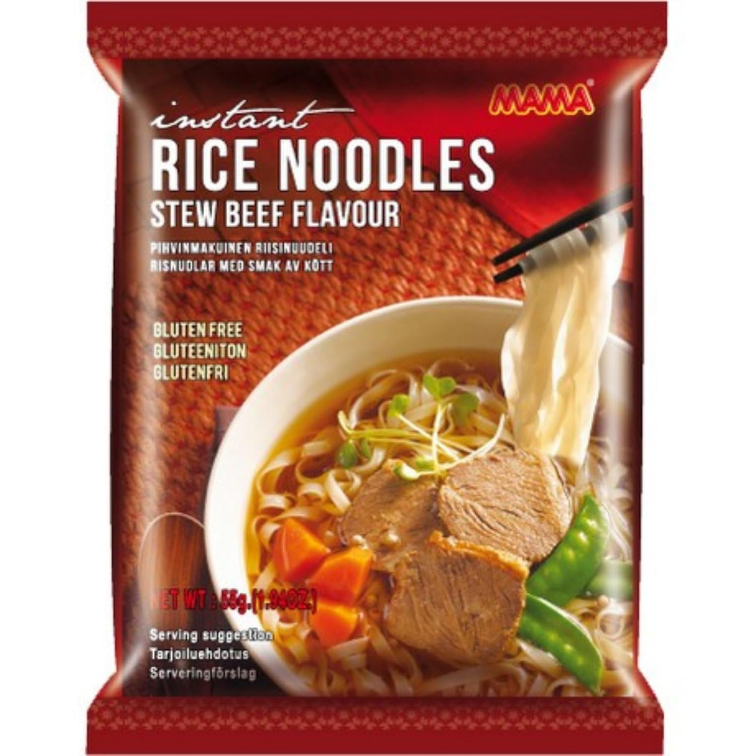MAMA – Pho Ga instant rizstészta tál – (1 x 65 g)