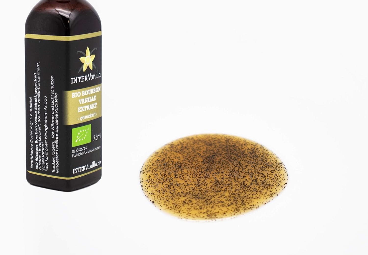 Intervanilla BIO Bourbon vanília kivonat, 75 ml Aromas Naty Shop