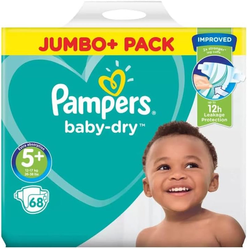 Pelenkák Pampers 81657566 Baby-Dry nadrág, fehér