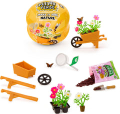 MGA's Miniverse Make It Mini Nature Serie 3 – Mini-Sammlerstücke, Bastel-Spielset, Nachgebildete Pflanzen, Spielzeug, Blumen, für Sammler & Kinder ab 8 Jahren