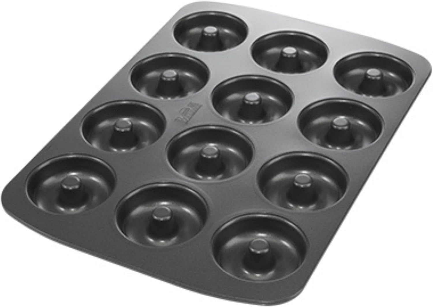 Birkmann, Easy Baking, Donutblech, Backform Für 6 Donuts, Mit Hochwertiger Antihaftbeschichtung, Ø 9 cm, Mit Rezept, 881631 Sütéshez használható formák és tálcák Naty Shop 12Er Donut-Blech