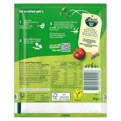 Knorr Fix Veggie Würzmischung Cukkini-Pfanne Toskana mit Gemüse für eine leckeres Gericht ohne geschmacksverstärkende Zusatzstoffe 3 Portionen