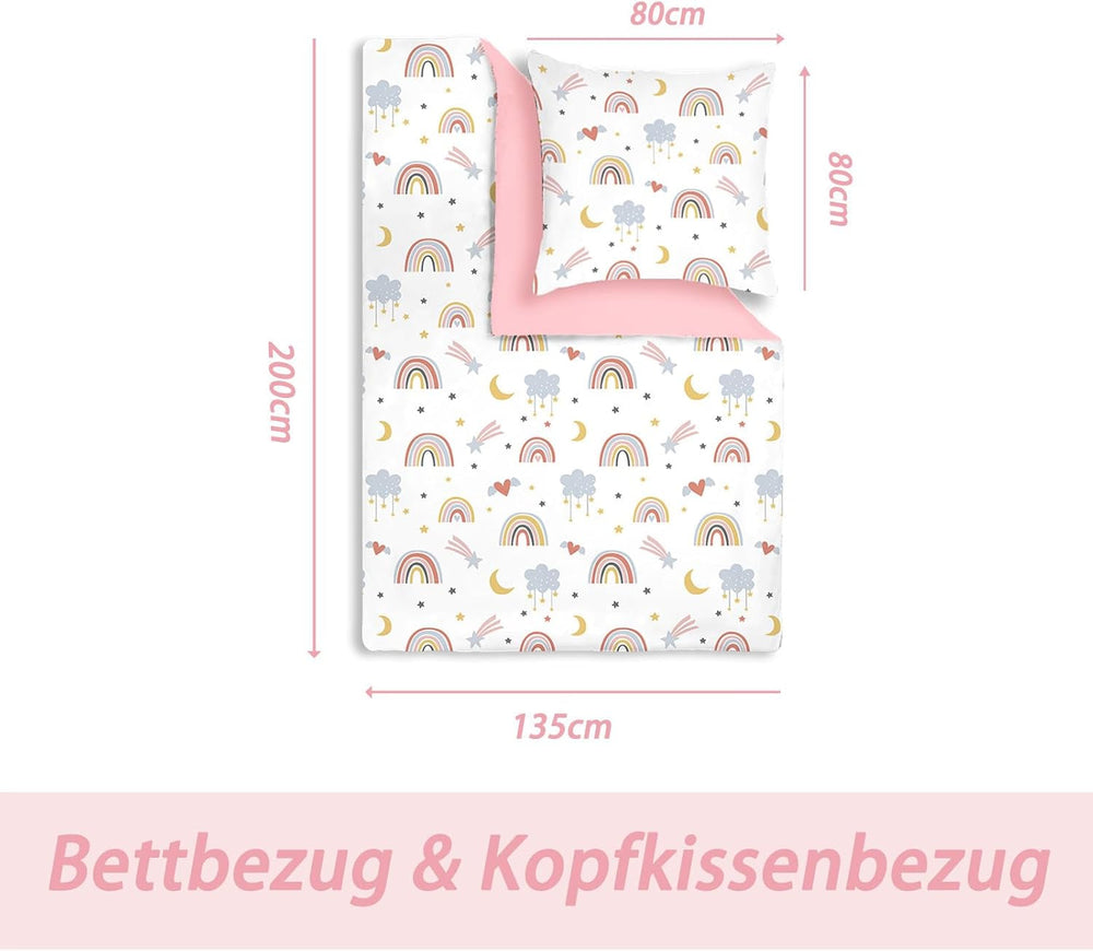 Gyermek ágynemű, Rainbow, mikroszálas Ágynemű - gyermek Naty Shop