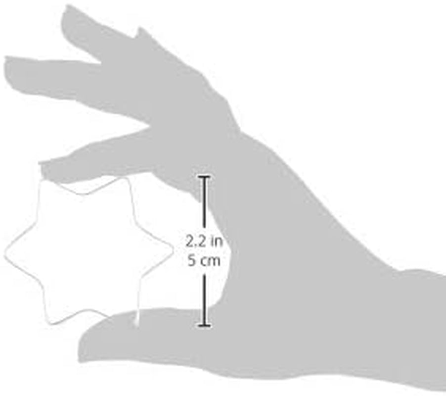 Formă de biscuiți Städter, oțel inoxidabil, argintiu, 3 x 3 x 3 cm