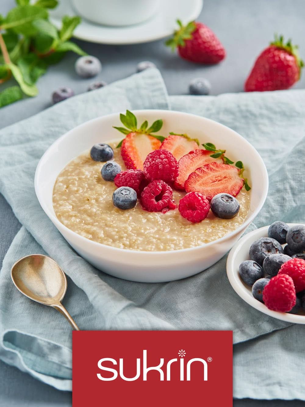 Sukrin Eritrit, a cukor természetes alternatívája kalória nélkül, 1 csomag, 500 gramm Sweeteners Naty Shop