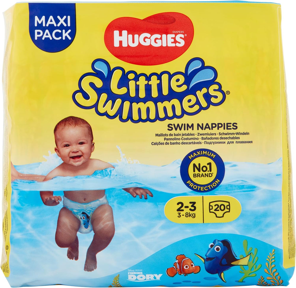 Huggies Little Swimmers pelenka, 2-3 méret (3-8 kg), 1 csomag (1 x 20 db)