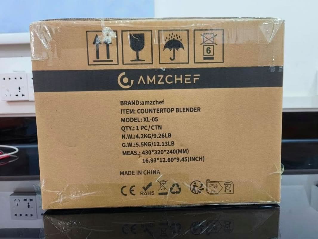 AMZCHEF turmixgép, 8 intelligens menü és 10 sebesség, LCD érintőképernyő Kitchen Naty Shop