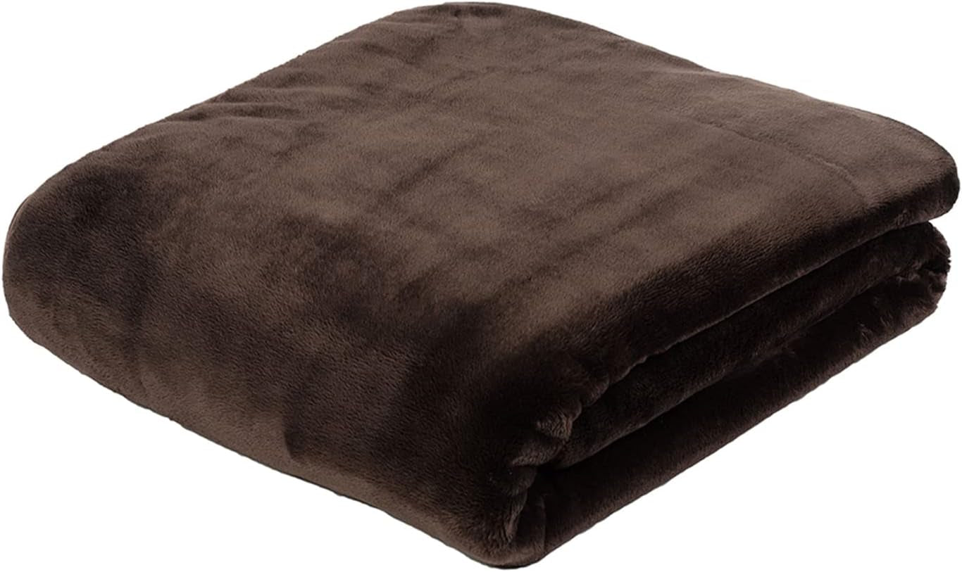 Gözze - Kényelmes takaró Premium Cashmere-Feeling, 500 G/M², 180 X 220 cm - mustár Ágyak és Takarók Besuche den GÃ¶zze-Store Chocolate 130 X 170 cm