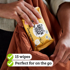 Marcel's Green Soap kéznedves törlőkendők 60 csomag - Vanília és Cseresznyevirág - Növényi alapú - Bio