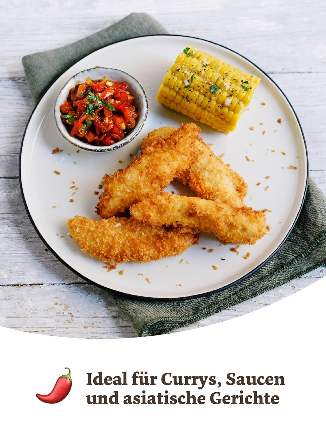 KOTÁNYI Chilis Birdseye Pepperoncini Mühle, scharf zum frischen Mahlen, 1er Pack (1 x 27g)