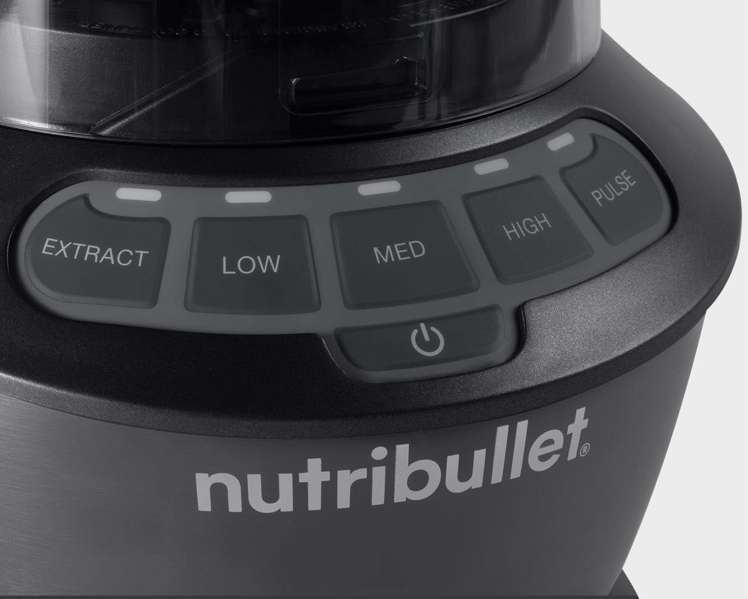 Nutribullet teljes méretű turmixgép, elektrischer keverő, többfunkciós Stabmixer, professzionális keverő, 1000 Watt Leistung, 1,6 literes Becher, Grau, NBF450DG Kitchen Naty Shop