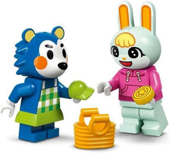 LEGO Animal Crossing Tailoring Sisters Kreatív szerepjátékos építőkészlet, ajándék lányoknak, fiúknak és videojáték-rajongóknak 6 éves kor felett, 77055 kalandjátékkészlet építőkészletek Besuche den LEGO-Store