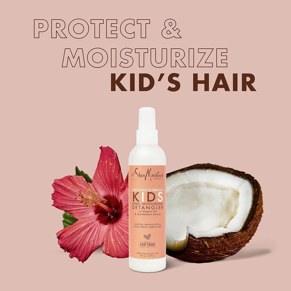 Kids Coconut & Hibiscus Extra Hidratant 237ml Produse pentru descurcarea părului Naty Shop